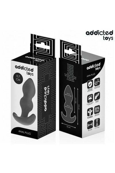Plug anale in silicone grande Addicted Toys - foto 7 di 7