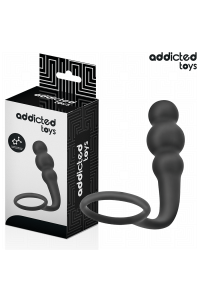 Plug anale con anello in silicone modello 1 Addicted Toys - foto 1 di 6