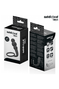 Plug anale con anello in silicone modello 1 Addicted Toys - foto 6 di 6