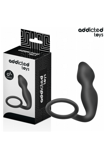 Plug anale con anello in silicone modello 2 Addicted Toys - foto 1 di 6