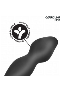 Plug anale con anello in silicone modello 2 Addicted Toys - foto 5 di 6