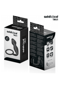 Plug anale con anello in silicone modello 2 Addicted Toys - foto 6 di 6