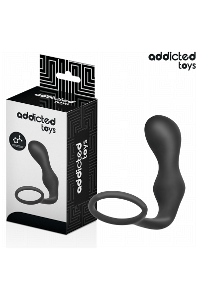 Plug anale con anello silicone modello 3 Addicted Toys - foto 1 di 6