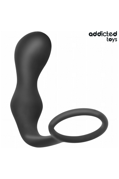 Plug anale con anello silicone modello 3 Addicted Toys - foto 2 di 6