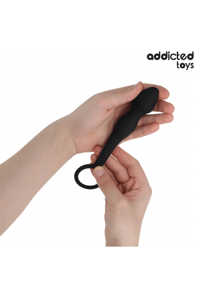 Plug anale con anello silicone modello 3 Addicted Toys - foto 3 di 6
