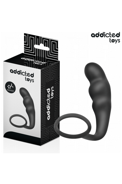 Plug anale con anello silicone modello 4 Addicted Toys - foto 1 di 6