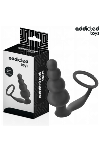 Plug anale con anello silicone modello 5 Addicted Toys - foto 1 di 6