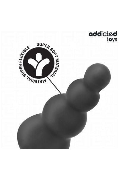 Plug anale con anello silicone modello 5 Addicted Toys - foto 5 di 6