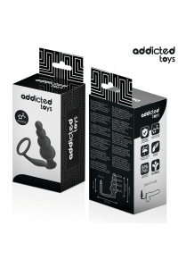 Plug anale con anello silicone modello 5 Addicted Toys - foto 6 di 6