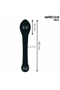 Stimolatore anale in silicone 18 cm Addicted Toys - foto 4 di 6