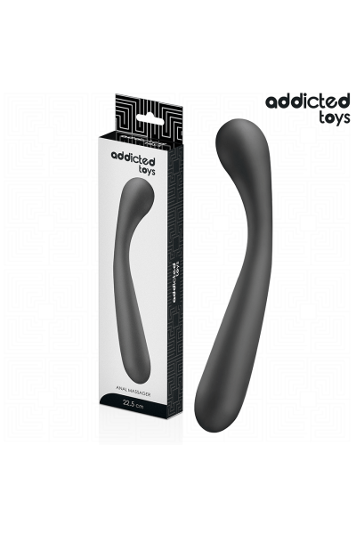 Massaggiatore anale doppio in silicone 22.5 cm - foto 1 di 6