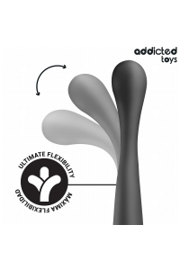 Massaggiatore anale doppio in silicone 22.5 cm - foto 3 di 6
