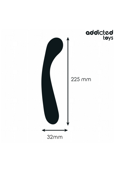 Massaggiatore anale doppio in silicone 22.5 cm - foto 4 di 6
