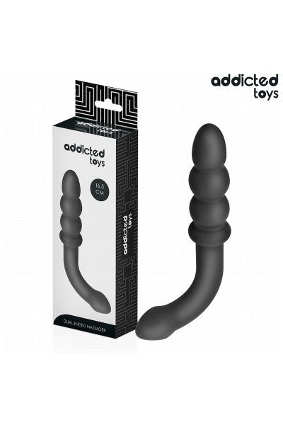 Massaggiatore anale doppio silicone 16.5 cm Addicted Toys - foto 1 di 6