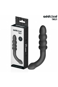 Massaggiatore anale doppio silicone 16.5 cm Addicted Toys - foto 1 di 6