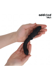 Massaggiatore anale doppio silicone 16.5 cm Addicted Toys - foto 2 di 6