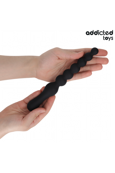 Massaggiatore anale doppio silicone 24 cm Addicted Toys - foto 2 di 6