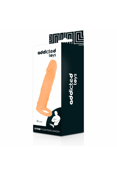 Manicotto per pene 18 cm ADDICTED TOYS - foto 3 di 4