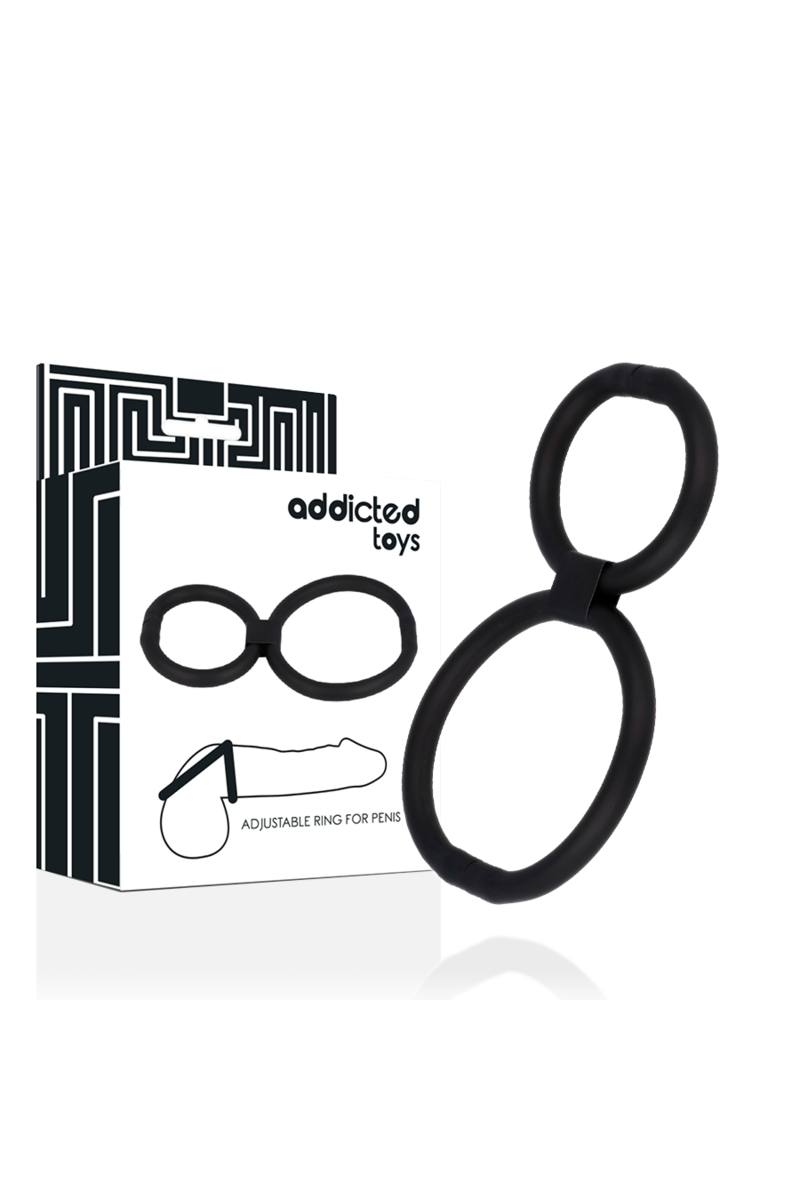 Anelli regolabili per pene Addicted Toys - foto 1 di 3