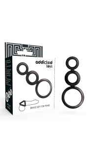 Set di anelli per pene ADDICTED TOYS - Fumè - foto 1 di 5