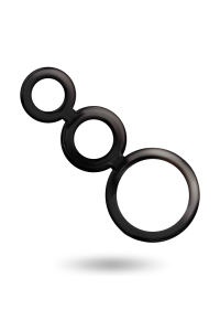 Set di anelli per pene ADDICTED TOYS - Fumè - foto 3 di 5