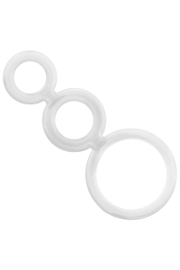 Set di anelli per pene trasparente ADDICTED TOYS - foto 2 di 5