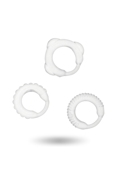 Anello per pene C-Ring Set Trasparente - foto 2 di 5