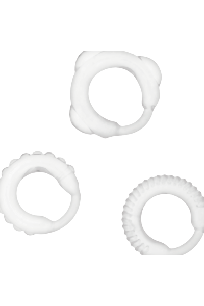Anello per pene C-Ring Set Trasparente - foto 3 di 5
