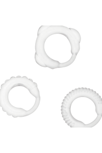 Anello per pene C-Ring Set Trasparente - foto 3 di 5