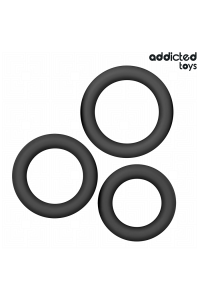 Set di anelli in silicone Addicted Toys modello 1 - foto 5 di 6