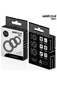 Set di anelli in silicone Addicted Toys modello 1 - foto 6 di 6