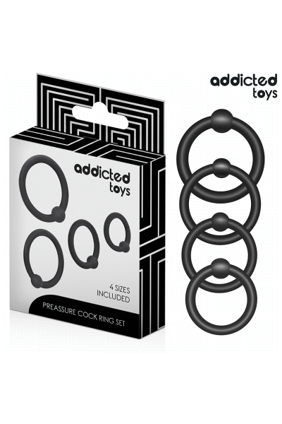 Set di anelli in silicone Addicted Toys - foto 1 di 6