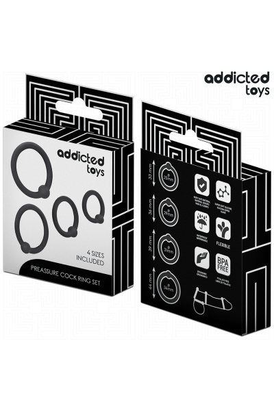 Set di anelli in silicone Addicted Toys - foto 6 di 6