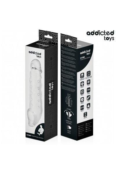 Estensore per pene trasparente Addicted Toys - foto 7 di 7