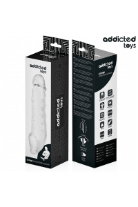 Guaina trasparente Addicted Toys taglia M 27 cm - foto 7 di 7