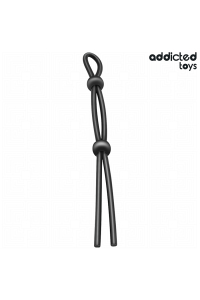 Corda in silicone per pene a doppio anello Addicted Toys - foto 6 di 7
