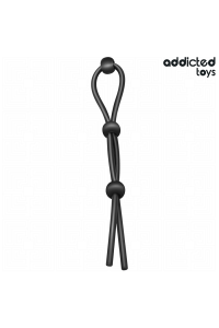 Corda in silicone per pene a triplo anello Addicted Toys - foto 2 di 7