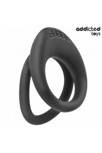 Anello per pene doppio texturizzato Addicted Toys - foto 5 di 6