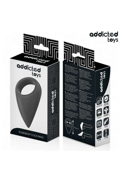 Anello fallico a goccia Addicted Toys - foto 7 di 7