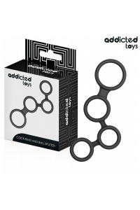 Anello per pene con divisori per testicoli Addicted Toys - foto 1 di 7