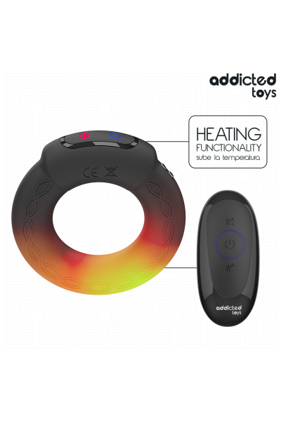 Anello vibrante riscaldante Addicted Toys - foto 2 di 7