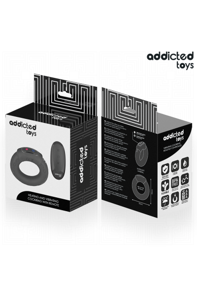 Anello vibrante riscaldante Addicted Toys - foto 3 di 7