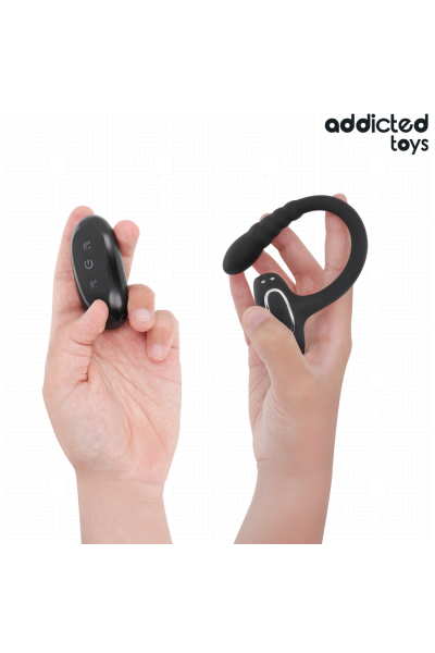 Anello vibrante Addicted Toys P-spot con telecomando - foto 4 di 7