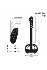 Anello vibrante Addicted Toys P-spot con telecomando - foto 7 di 7