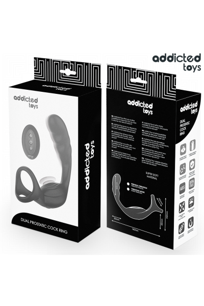 Anello prostatico doppio con telecomando Addicted Toys - foto 4 di 7