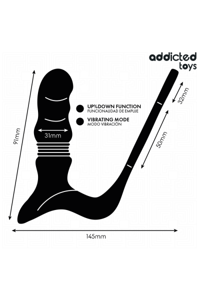 Anello prostatico Addicted Toys Up&Down - foto 6 di 7