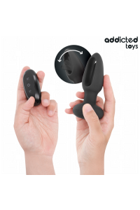 Plug anale con lingua vibrante e telecomando Addicted Toys - foto 2 di 7