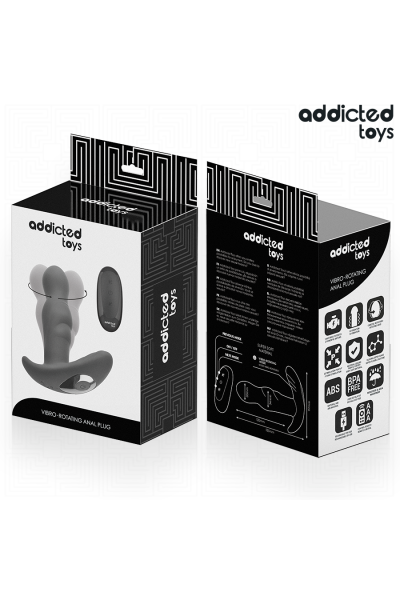 Plug anale vibrante rotante con telecomando Addicted Toys - foto 3 di 7