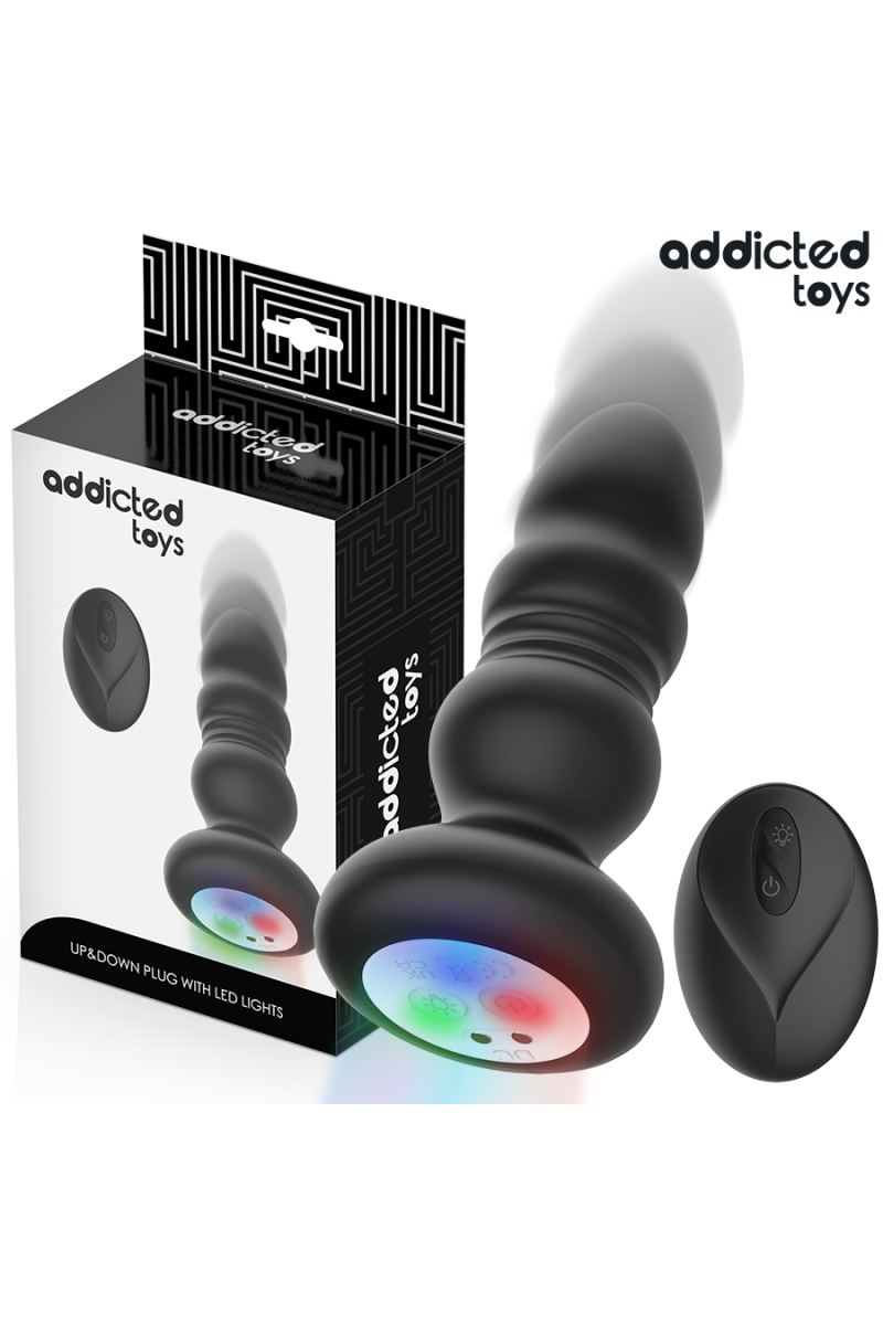 Plug anale vibrante con movimento Addicted Toys - foto 1 di 7
