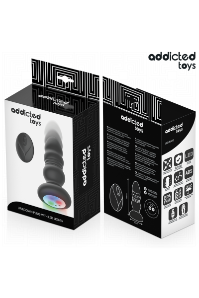 Plug anale vibrante con movimento Addicted Toys - foto 7 di 7